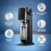 image:imageSodaStream  ART Sparkling Water Maker  STARTER KIT  CQC CO2 system  Includes 1x CO2 Cylinder 1x32 amp 1x16 Fl Oz Dishwasher Safe Bottles  Combine with Pepsi Flavors  BlackBlack