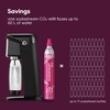 image:imageSodaStream  ART Sparkling Water Maker  STARTER KIT  CQC CO2 system  Includes 1x CO2 Cylinder 1x32 amp 1x16 Fl Oz Dishwasher Safe Bottles  Combine with Pepsi Flavors  BlackBlack