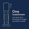 image:imageSodaStream  ART Sparkling Water Maker  STARTER KIT  CQC CO2 system  Includes 1x CO2 Cylinder 1x32 amp 1x16 Fl Oz Dishwasher Safe Bottles  Combine with Pepsi Flavors  BlackMandarin Red