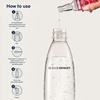 image:imageSodaStream  Bubly Fruit Drops for Sparkling Water  Natural Fruit Flavor  Zero Calories No Sweeteners  Create Your Own Bubly with SodaStream  Variety Pack Bubly Original Pack of 6  8 Fl OzPeach