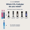image:imageSodaStream  Terra Soda Streaming Machine  STARTER KIT  Sparkling Water Maker with CO2 amp Bubly Drop  EcoFriendly No Batteries Needed  BlackBlack