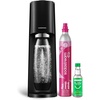 image:imageSodaStream  Terra Soda Streaming Machine  STARTER KIT  Sparkling Water Maker with CO2 amp Bubly Drop  EcoFriendly No Batteries Needed  BlackBlack