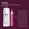 image:imageSodaStream  Terra Soda Streaming Machine  STARTER KIT  Sparkling Water Maker with CO2 amp Bubly Drop  EcoFriendly No Batteries Needed  BlackWhite
