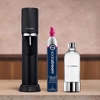 image:imageSodaStream Enso Premium Stainless Steel Sparkling Water Maker Kit  includes CO2 and Carbonating BottleMatte Black
