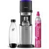 image:imageSodaStream EDuo Sparkling Water Maker Black with 60L CO2 1 BPA Free Carbonating Bottle and 11L Glass BottleBlack