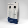 image:imagesodastream 1L Twin Pack Dishwasher Safe Slim Bottle BlackBlack