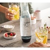 image:imagesodastream 1L Twin Pack Dishwasher Safe Slim Bottle BlackBlack