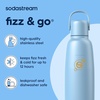 image:imagesodastream Fizz amp Go Cool  All Metal Bottle Mint Carbonating Bottle Capacity 09LArctic