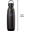 image:imagesodastream Fizz amp Go Cool  All Metal Bottle Mint Carbonating Bottle Capacity 09LBlack