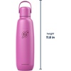image:imagesodastream Fizz amp Go Cool  All Metal Bottle Mint Carbonating Bottle Capacity 09LGuava