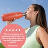 image:imagesodastream Fizz amp Go Cool  All Metal Bottle Mint Carbonating Bottle Capacity 09LPapaya