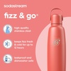 image:imagesodastream Fizz amp Go Cool  All Metal Bottle Mint Carbonating Bottle Capacity 09LPapaya
