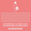 image:imagesodastream Fizz amp Go Cool  All Metal Bottle Mint Carbonating Bottle Capacity 09LPapaya
