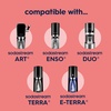image:imagesodastream Fizz amp Go Cool  All Metal Bottle Mint Carbonating Bottle Capacity 09LPapaya