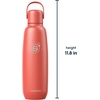 image:imagesodastream Fizz amp Go Cool  All Metal Bottle Mint Carbonating Bottle Capacity 09LPapaya