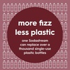 image:imagesodastream Fizz amp Go Cool  All Metal Bottle Mint Carbonating Bottle Capacity 09LPomegranate
