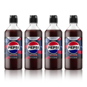 image:imageSodaStream Pepsi Zero Sugar New Pour Bottle Beverage Mix 149 Fl Oz Pack of 4Pepsi Wild Cherry Zero New Pour