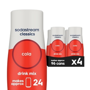 image:imageSodaStream Pink Grapefruit Zero Calorie 148 Fl Oz Pack of 4Cola Regular