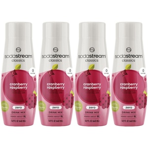 image:imageSodaStream Pink Grapefruit Zero Calorie 148 Fl Oz Pack of 4Cranberry Raspberry Zero