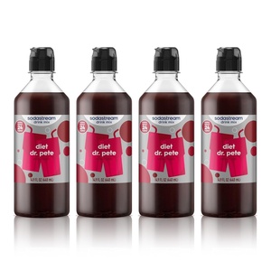 image:imageSodaStream Pink Grapefruit Zero Calorie 148 Fl Oz Pack of 4Diet Dr Pete New Pour