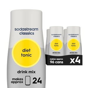image:imageSodaStream Pink Grapefruit Zero Calorie 148 Fl Oz Pack of 4Tonic Diet