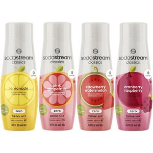 image:imageSodaStream Pink Grapefruit Zero Calorie 148 Fl Oz Pack of 4Variety Pack Zero
