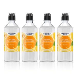 image:imageSodaStream Pink Grapefruit Zero Calorie 148 Fl Oz Pack of 4Zero Lemonade New Pour