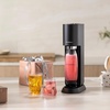 image:imageSodaStream MIX Sparkling Drink maker amp Soda Maker Kit Carbonates Any Drink With Dishwasher Safe Carbonating Bottles and 1 CO2 CylinderCarbonator Makes Up To 60L Drinks Black