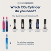 image:imageSodaStream Quick Connect CQC 60L Co2 StockUp Bundle with Bubly 3Pack2 Pack Blue