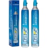 image:imageSodaStream Quick Connect CQC 60L Co2 StockUp Bundle with Bubly 3Pack2 Pack Blue