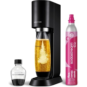 image:imageSodaStream MIX Sparkling Drink maker amp Soda Maker Kit Carbonates Any Drink With Dishwasher Safe Carbonating Bottles and 1 CO2 CylinderCarbonator Makes Up To 60L Drinks Black