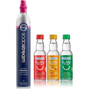 image:imageSodaStream Quick Connect CQC 60L Co2 StockUp Bundle with Bubly 3PackStockUp Pink