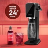 image:imageSodaStream Bubly Burst Peach Mango New Pour Bottles 440ml Pack of 4Cherry Lemonade