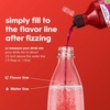 image:imageSodaStream Bubly Burst Peach Mango New Pour Bottles 440ml Pack of 4Watermelon Lime New Pour