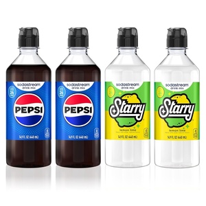 image:imageSodaStream Pepsi Starry Zero Sugar Beverage Mix Variety Pack New Pour Bottle 440ml Pack of 4Pepsi  Starry