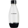 image:imagesodastream 05L Twin Pack Dishwasher Safe Slim Bottle BlackBlack