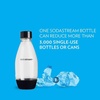 image:imagesodastream 05L Twin Pack Dishwasher Safe Slim Bottle BlackBlack