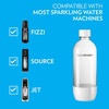 image:imagesodastream Dishwasher Safe 1L Classic DWS Carbonating Bottle White twinpack Pack of 2White