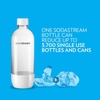 image:imagesodastream Dishwasher Safe 1L Classic DWS Carbonating Bottle White twinpack Pack of 2White