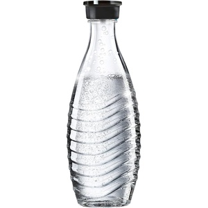 image:imagesodastream  Carbonating Carafe for Aqua Fizz machines  EcoFriendly Reusable Glass Bottle  Keeps Sparkling Water Fresh  Dishwasher Safe  24 Fl Oz  NOT compatible with other machinesClear