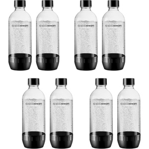 image:imagesodastream Dishwasher Safe 1L Classic DWS Carbonating Bottle White twinpack Pack of 2