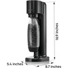 image:imageSodaStream Gaia Sparkling Water Maker Bundle BlackBlack