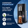 image:imageSodastream Fountain Soda Machine and Sparkling Water Maker Starter Kit SilverBlack With 60L CO2 Canister Water Tank 2 Flavor Connectors and Pepsi Zero FlavorBlackSilver