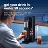 image:imageSodastream Fountain Soda Machine and Sparkling Water Maker Starter Kit SilverBlack With 60L CO2 Canister Water Tank 2 Flavor Connectors and Pepsi Zero FlavorBlackSilver
