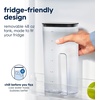 image:imageSodastream Fountain Soda Machine and Sparkling Water Maker Starter Kit SilverBlack With 60L CO2 Canister Water Tank 2 Flavor Connectors and Pepsi Zero FlavorBlackSilver