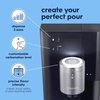 image:imageSodastream Fountain Soda Machine and Sparkling Water Maker Starter Kit SilverBlack With 60L CO2 Canister Water Tank 2 Flavor Connectors and Pepsi Zero FlavorBlackSilver