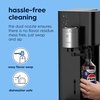 image:imageSodastream Fountain Soda Machine and Sparkling Water Maker Starter Kit SilverBlack With 60L CO2 Canister Water Tank 2 Flavor Connectors and Pepsi Zero FlavorBlackSilver