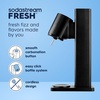 image:imageSodastream Fresh  Soda Machine Sparkling Water maker Kit Warm White With 60L CO2 Canister and Carbonating BottleBlack