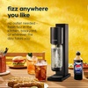 image:imageSodastream Fresh  Soda Machine Sparkling Water maker Kit Warm White With 60L CO2 Canister and Carbonating BottleBlack