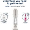 image:imageSodastream Fresh  Soda Machine Sparkling Water maker Kit Warm White With 60L CO2 Canister and Carbonating BottleWarm White